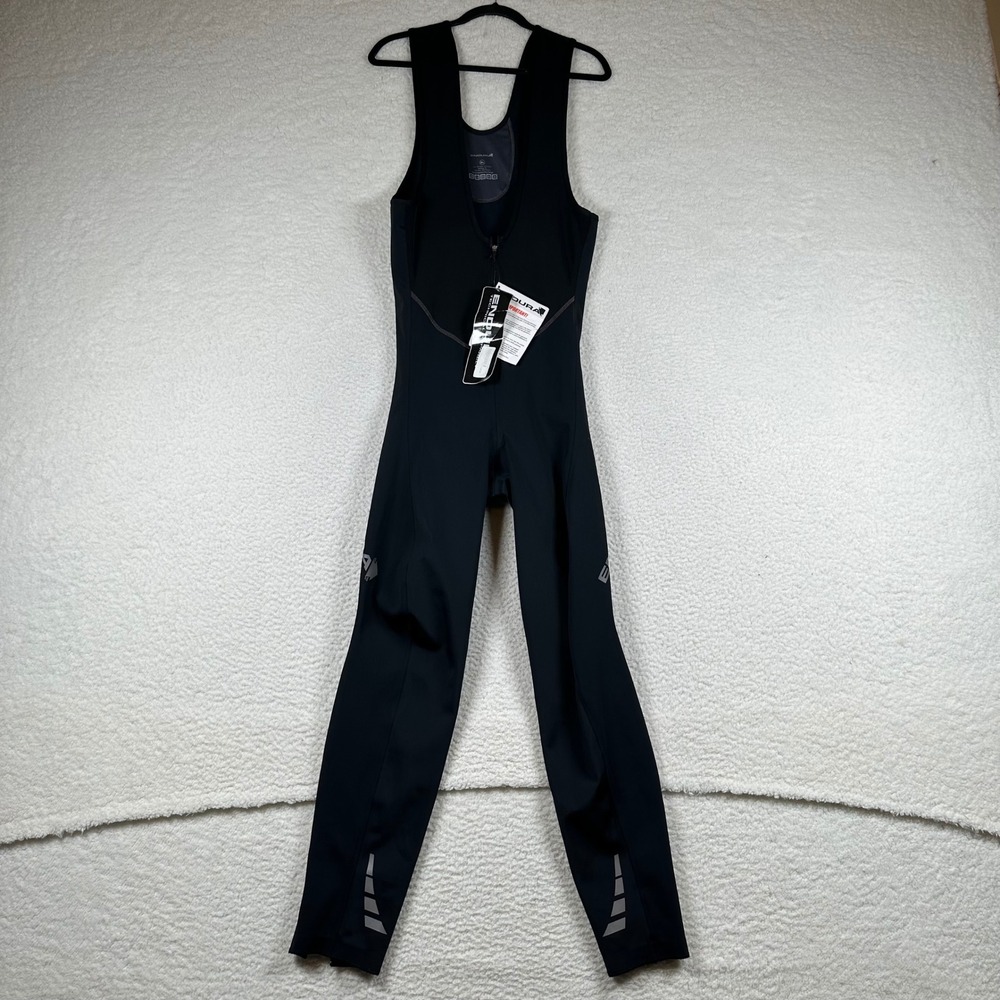 Endura Stealth Lite Biblongs Mens Cycling Bib Tights XL Black